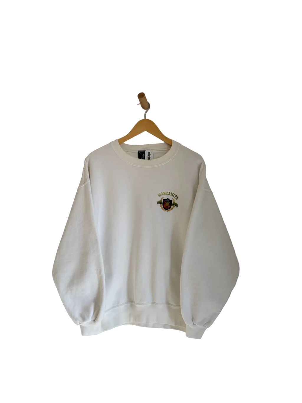 3A-104-CH White Manzanita Crewneck