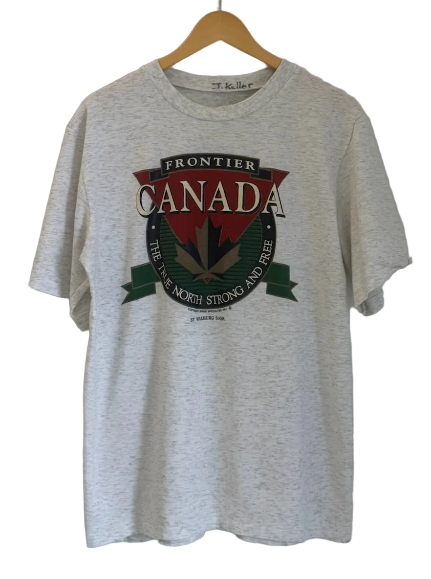 3A-81-CH Grey Frontier Canada Tee