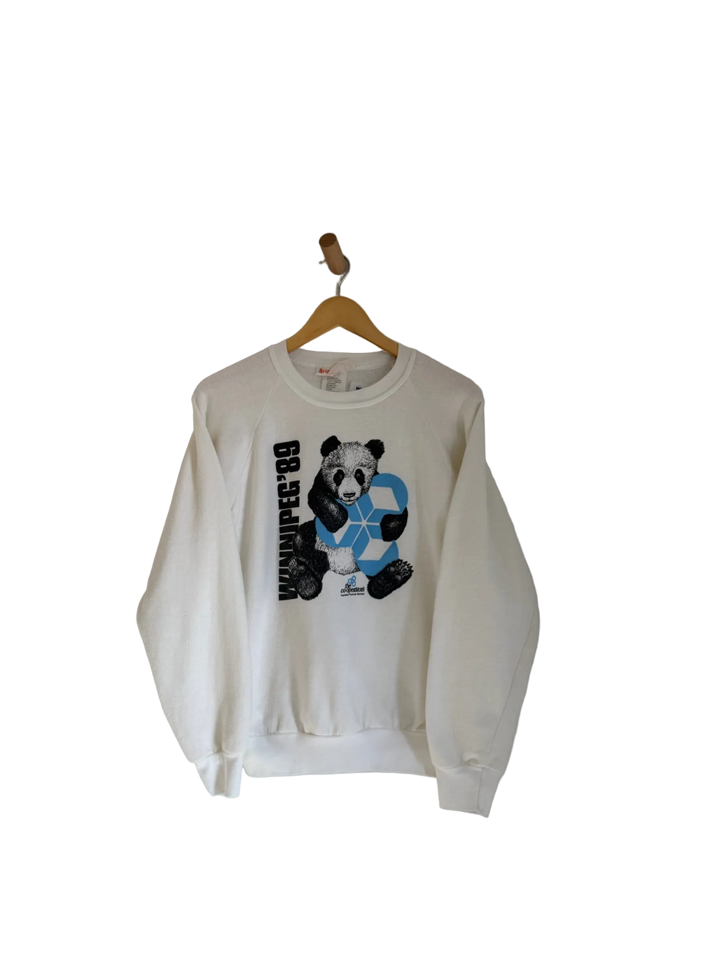 3A-100-CH White Winnipeg 89 Crewneck