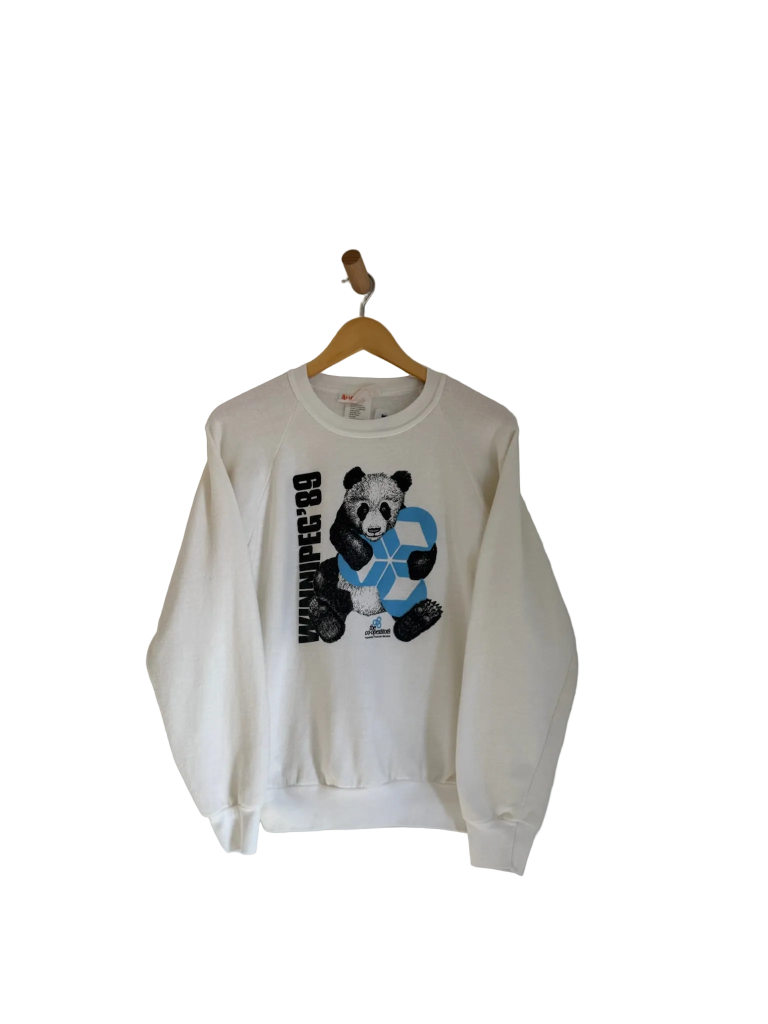 3A-100-CH White Winnipeg 89 Crewneck