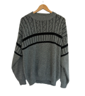 11-163-CH Woodward's Grey Knit Sweater