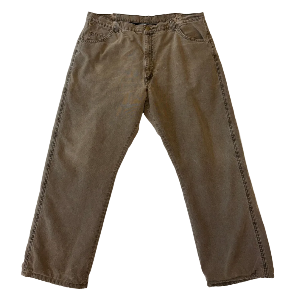 4A-207-CH Washed Green/Brown Wranglers