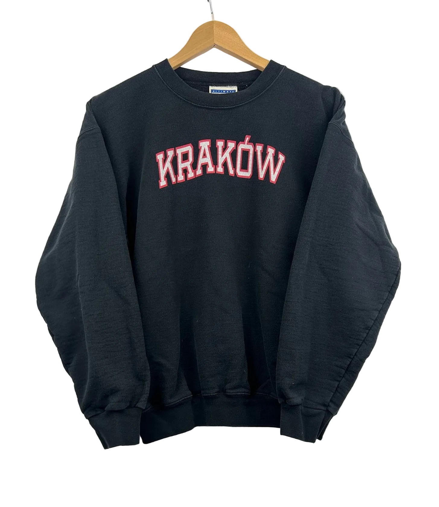 11-531-CH Black Krakow Crewneck