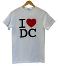3A-63-CH White I Heart DC Tee