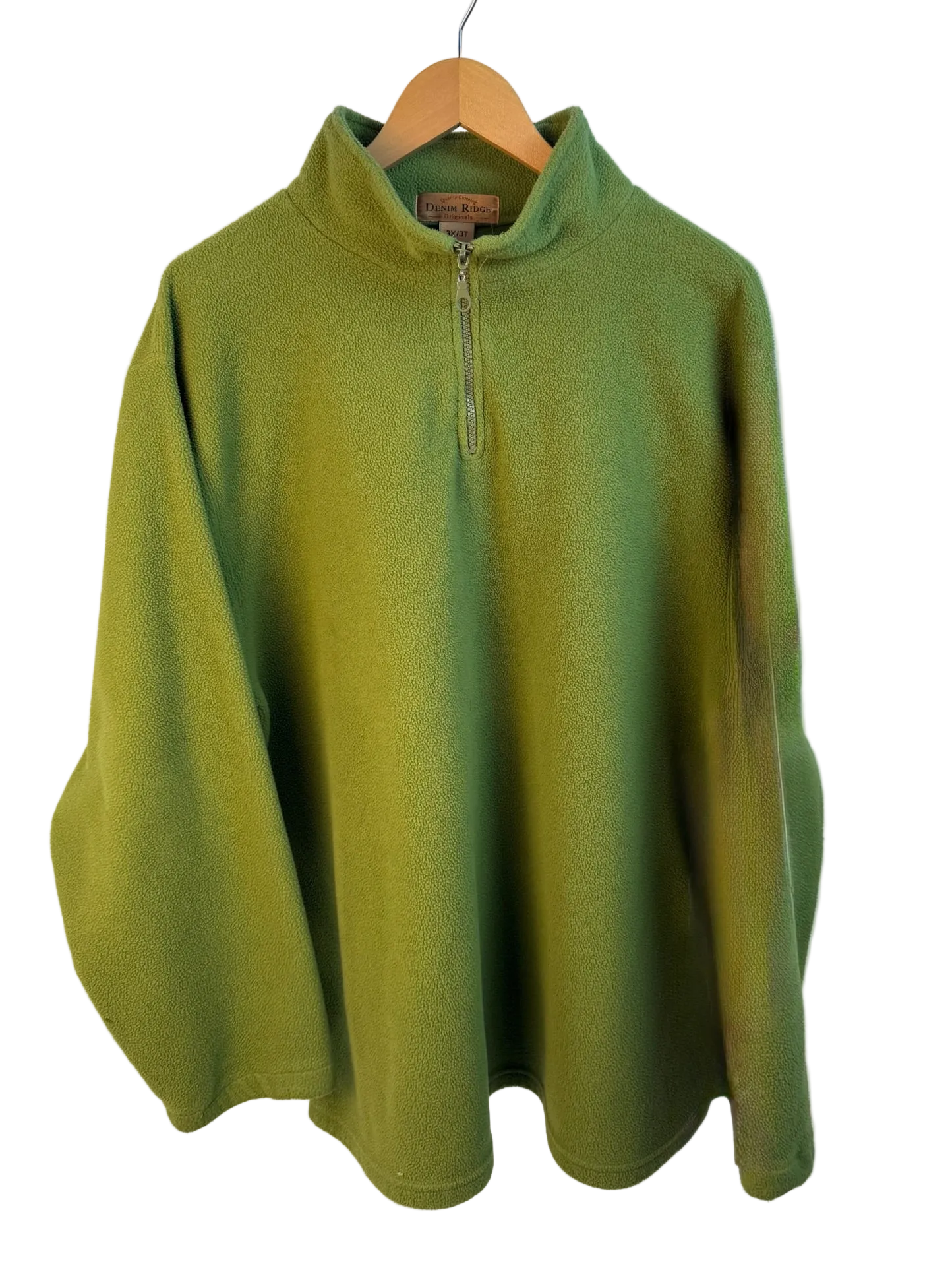 11-212-CH Denim Ridge Moss Green Quarter-Zip