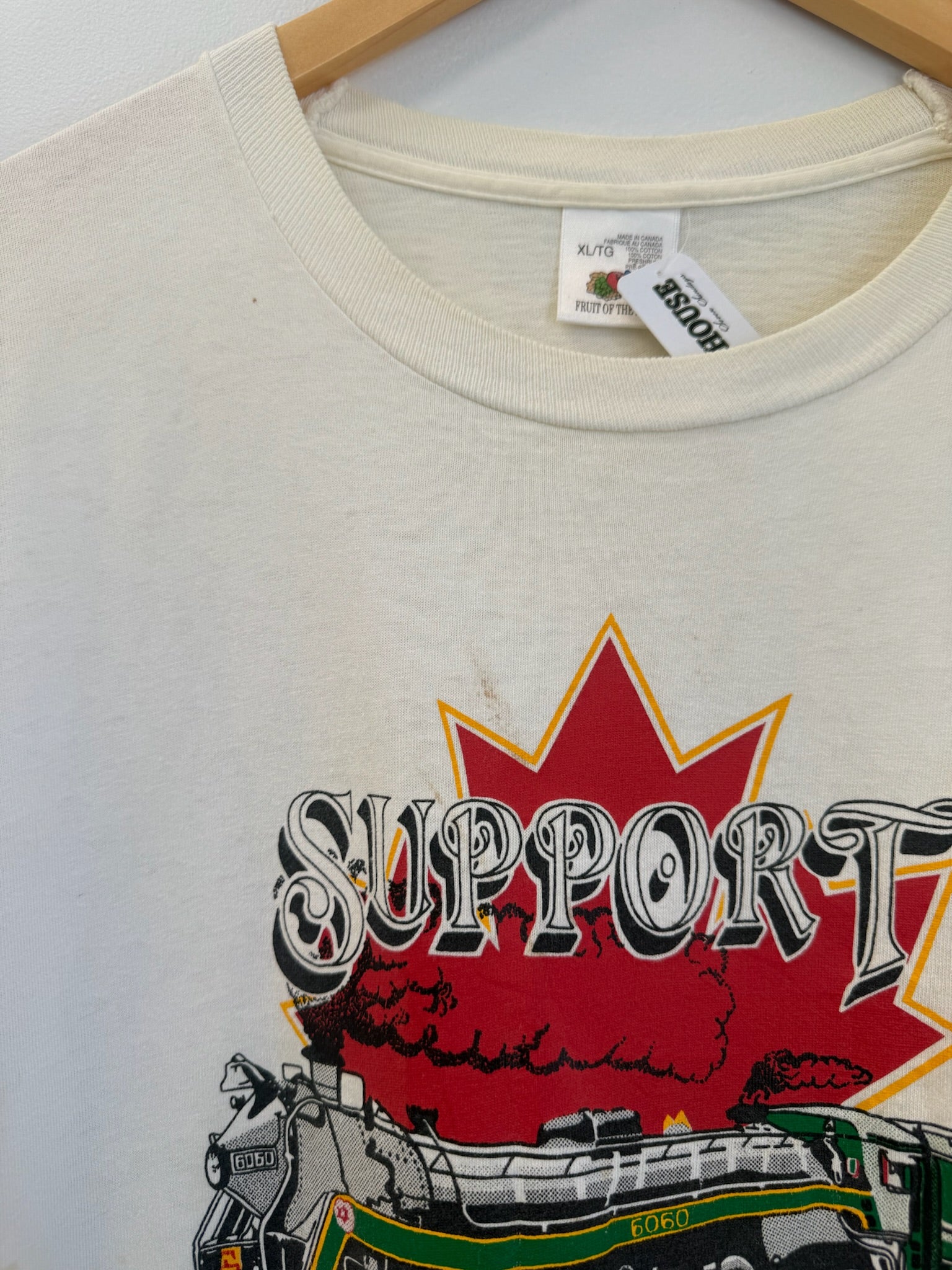 3A-71-CH White Rocky Mountain Rail Tee