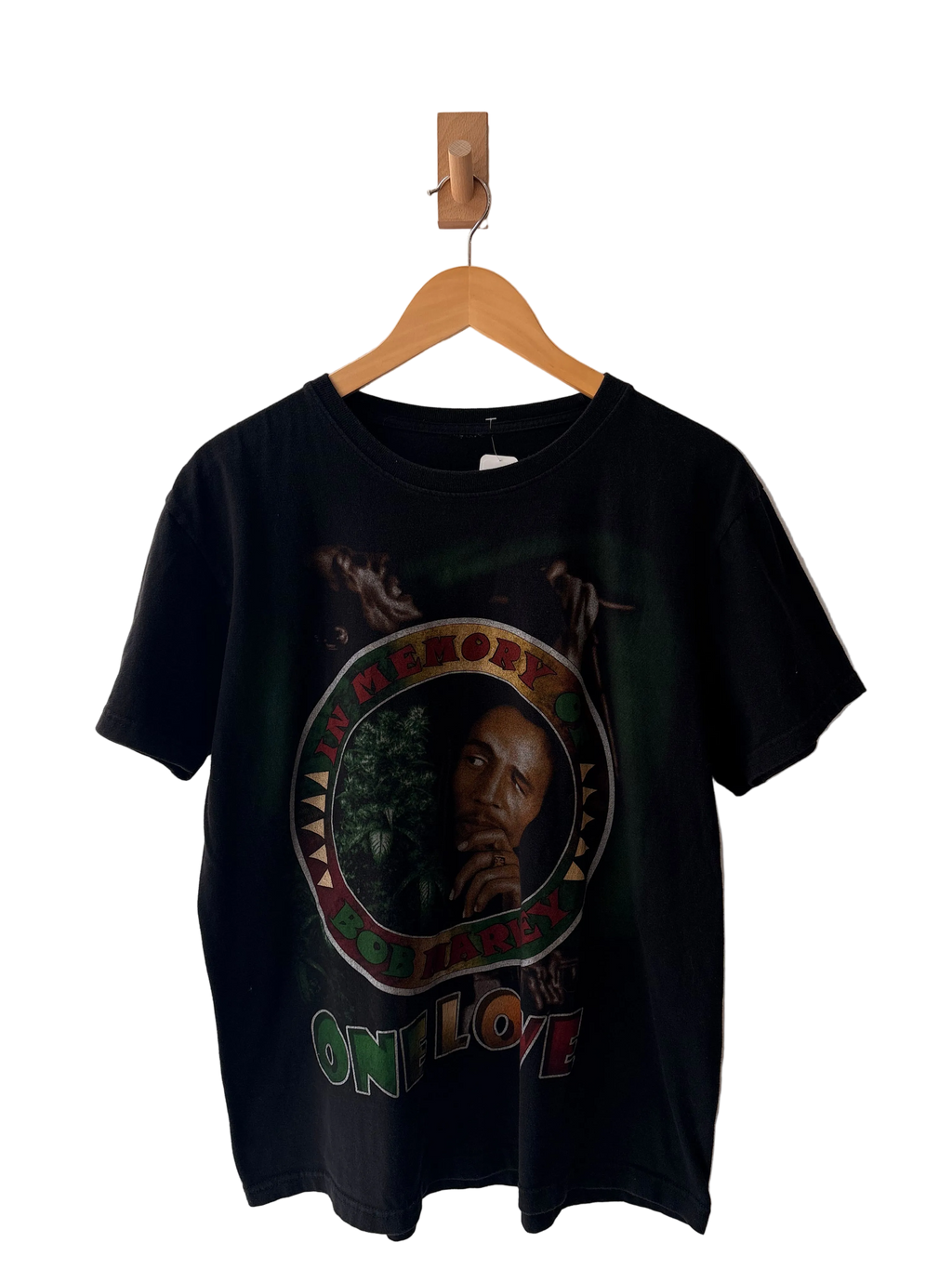 4A-143-CH Bob Marley One Love Black Tee