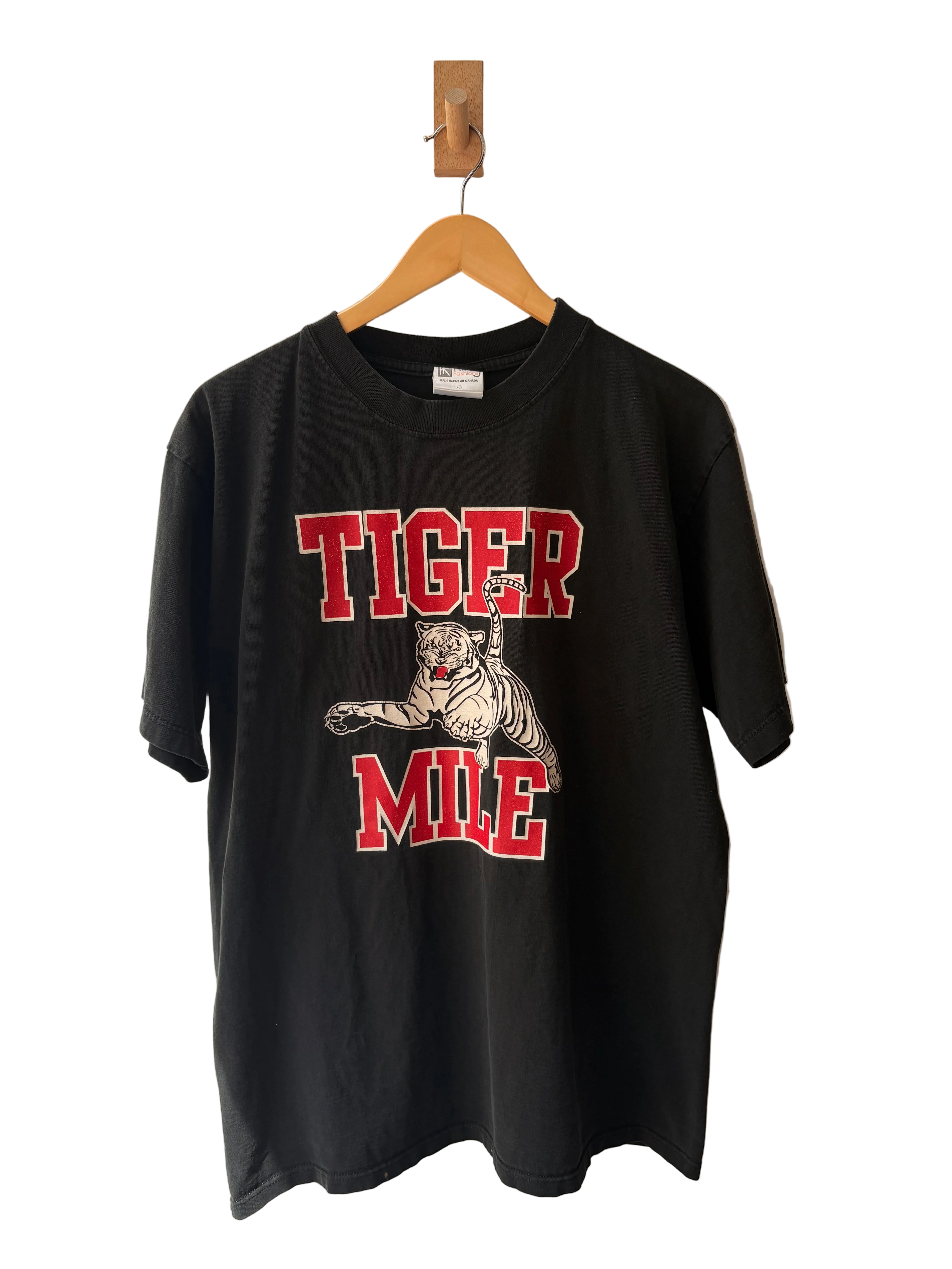 4A-161-CH Tiger Mile Black Tee