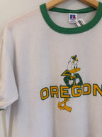 3A-72-CH White Oregon Ringer Tee