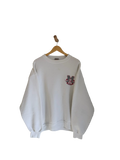 3A-101-CH White Madison Bobcats Crewneck