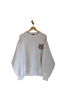 3A-101-CH White Madison Bobcats Crewneck