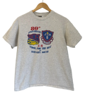 3A-80-CH Grey 80th Anniversary Tee