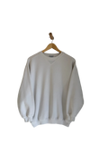 3A-102-CH Plain White Crewneck