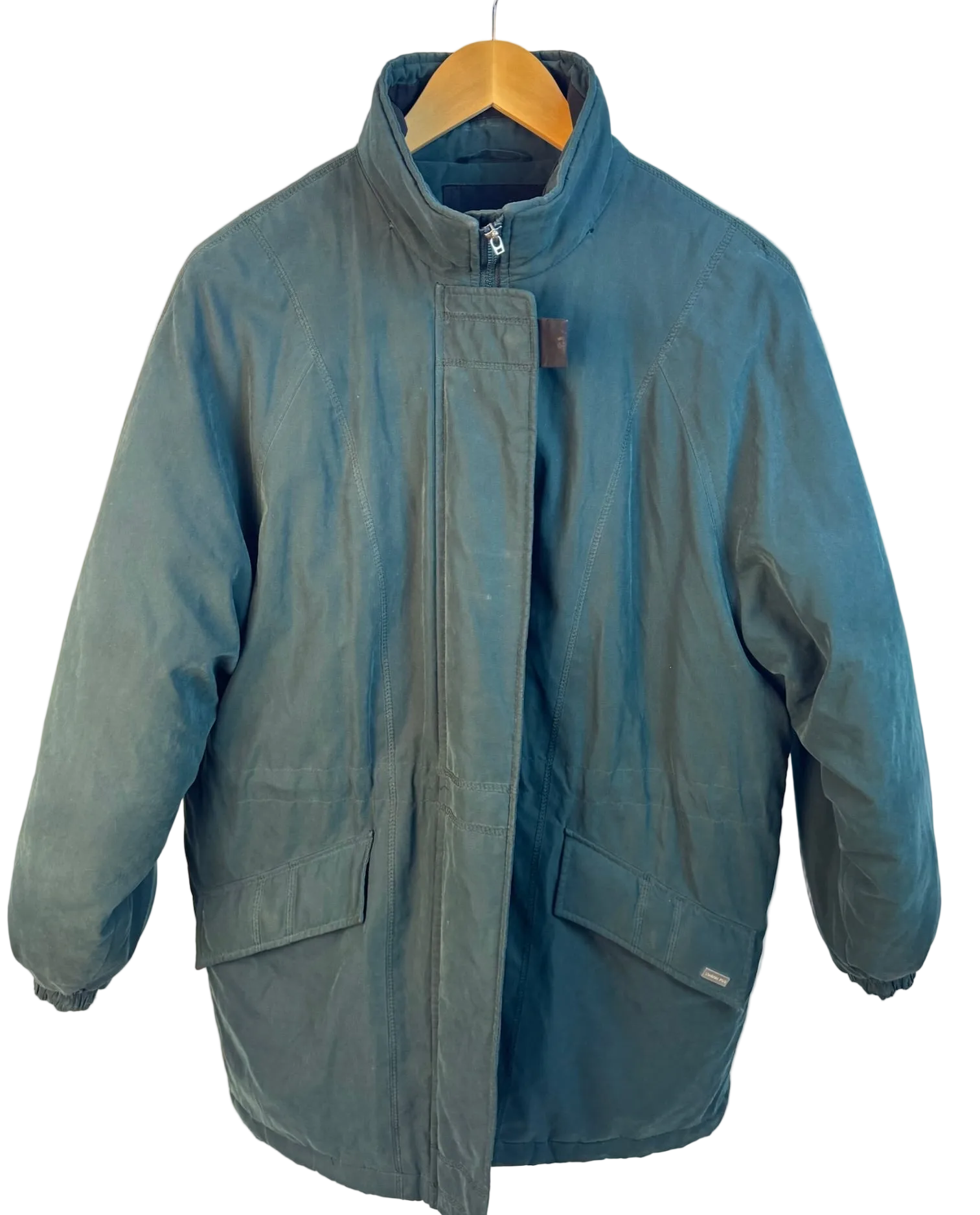 11-631-CH Emerald Green London Puffer Jacket