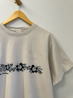 3A-67-CH White Hawaii Flower Tee