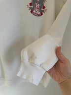 3A-101-CH White Madison Bobcats Crewneck