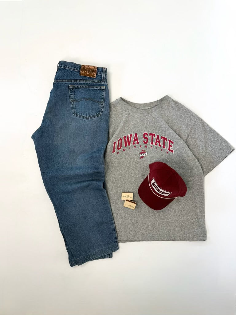 1A-34-CH Iowa State Grey Tee
