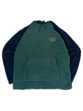 1A-140-CH Green and Blue Gap Fleece Sweater