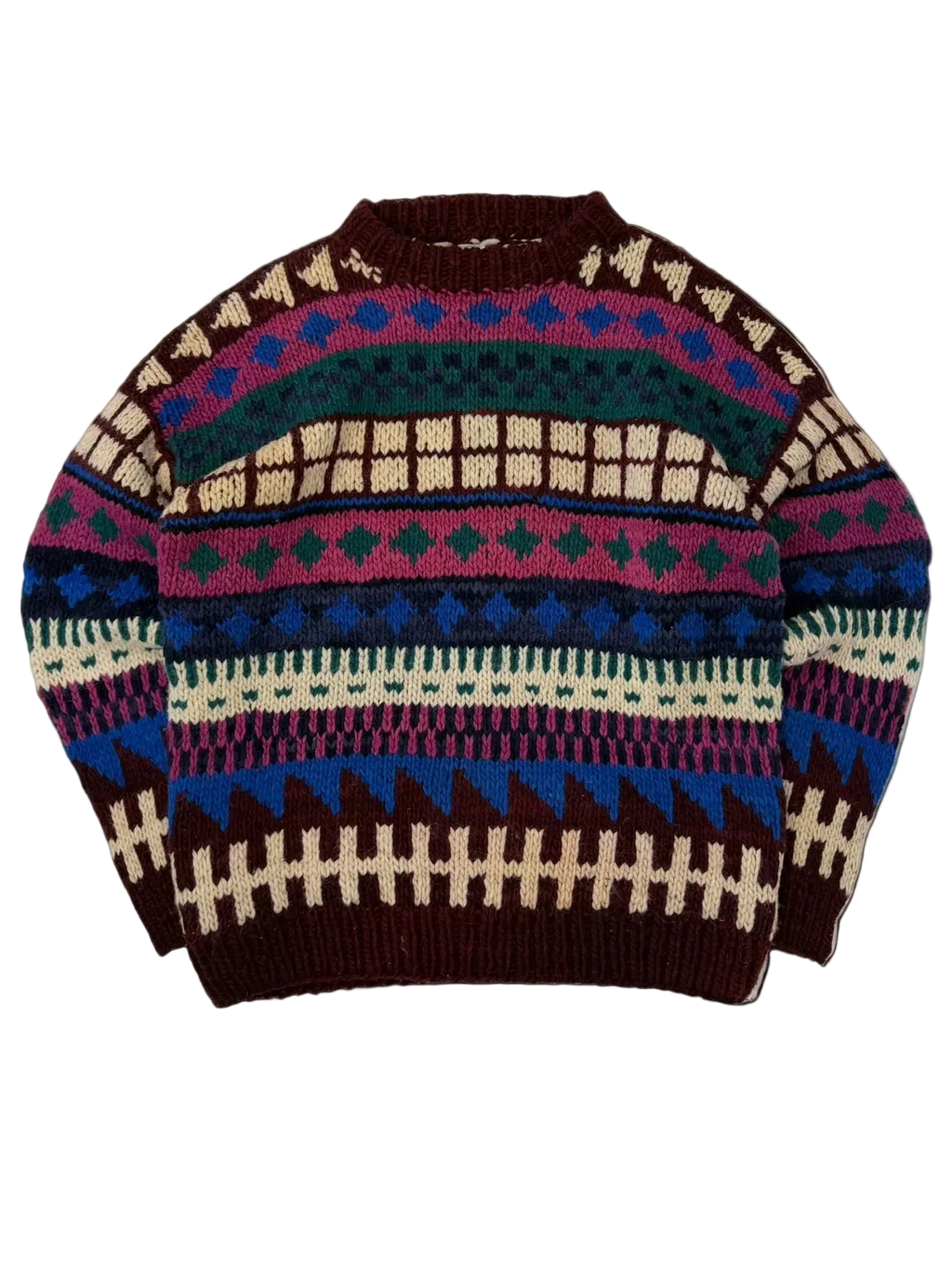 1A-184-CH Multicolour Apres Ski Knit