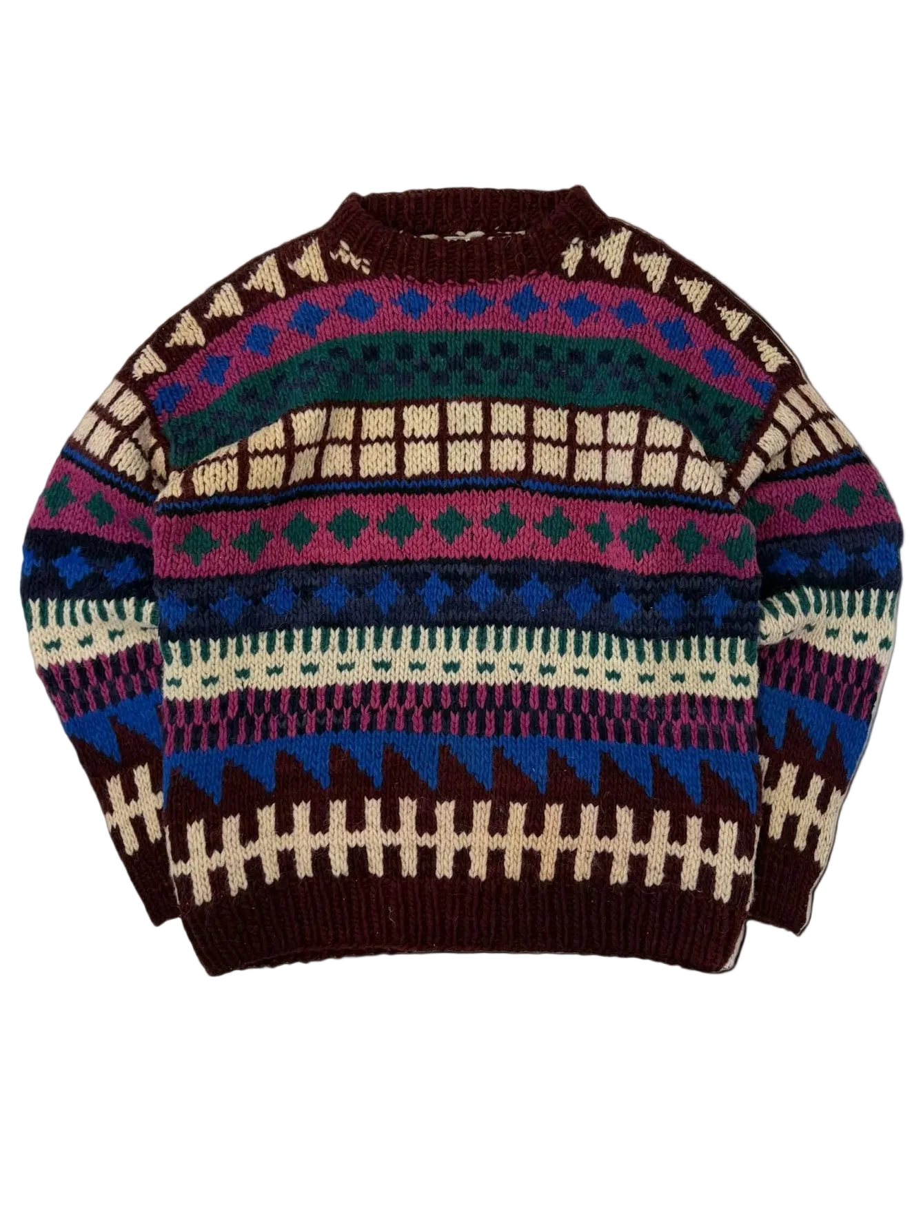 1A-184-CH Multicolour Apres Ski Knit