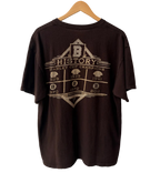 4A-173-CH Boston Bruins Brown Tee