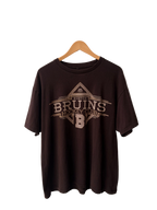4A-173-CH Boston Bruins Brown Tee