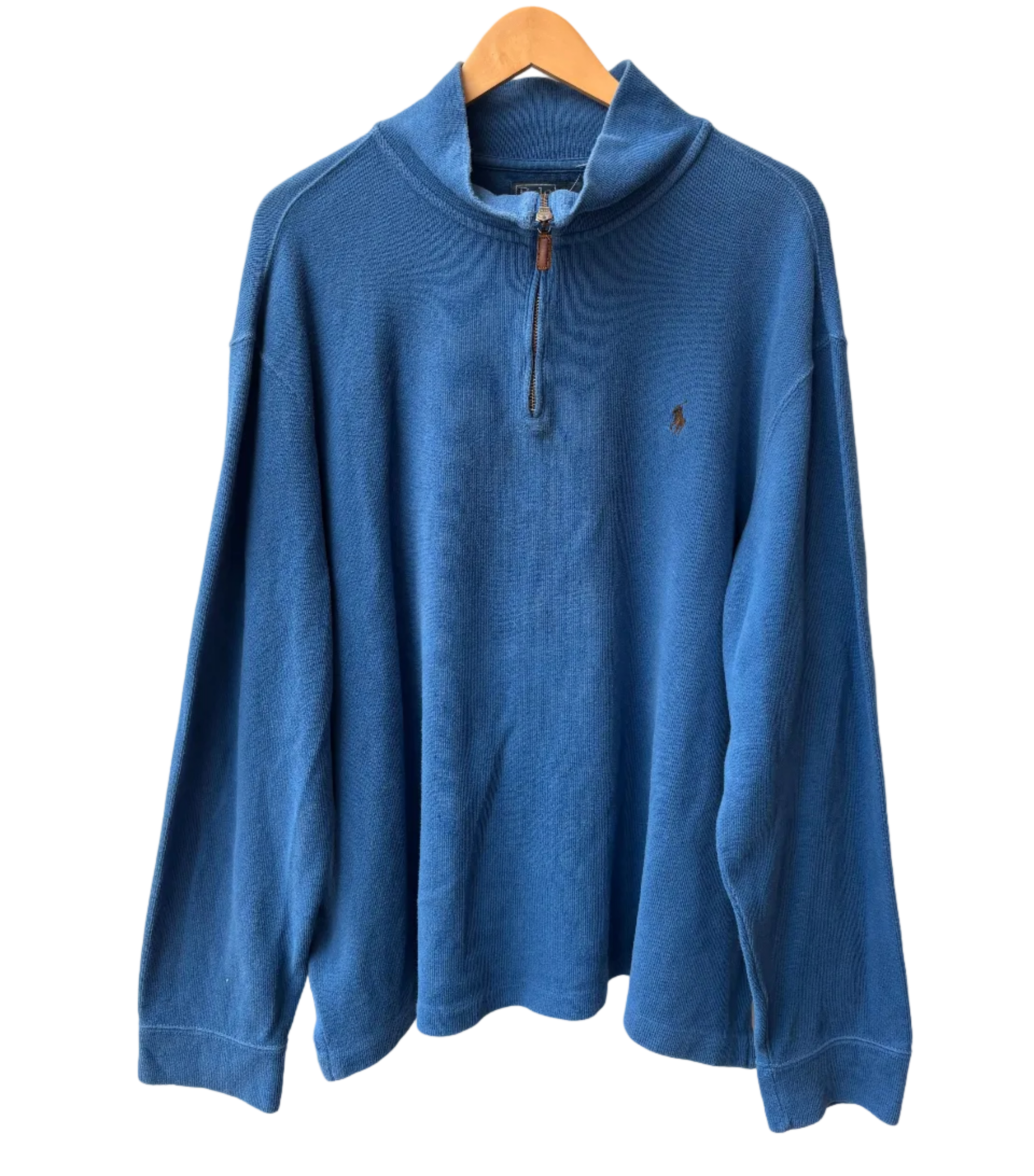 4A-94-CH Blue Polo Quarter Zip