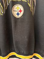 1A-96-CH Black Steelers Crewneck
