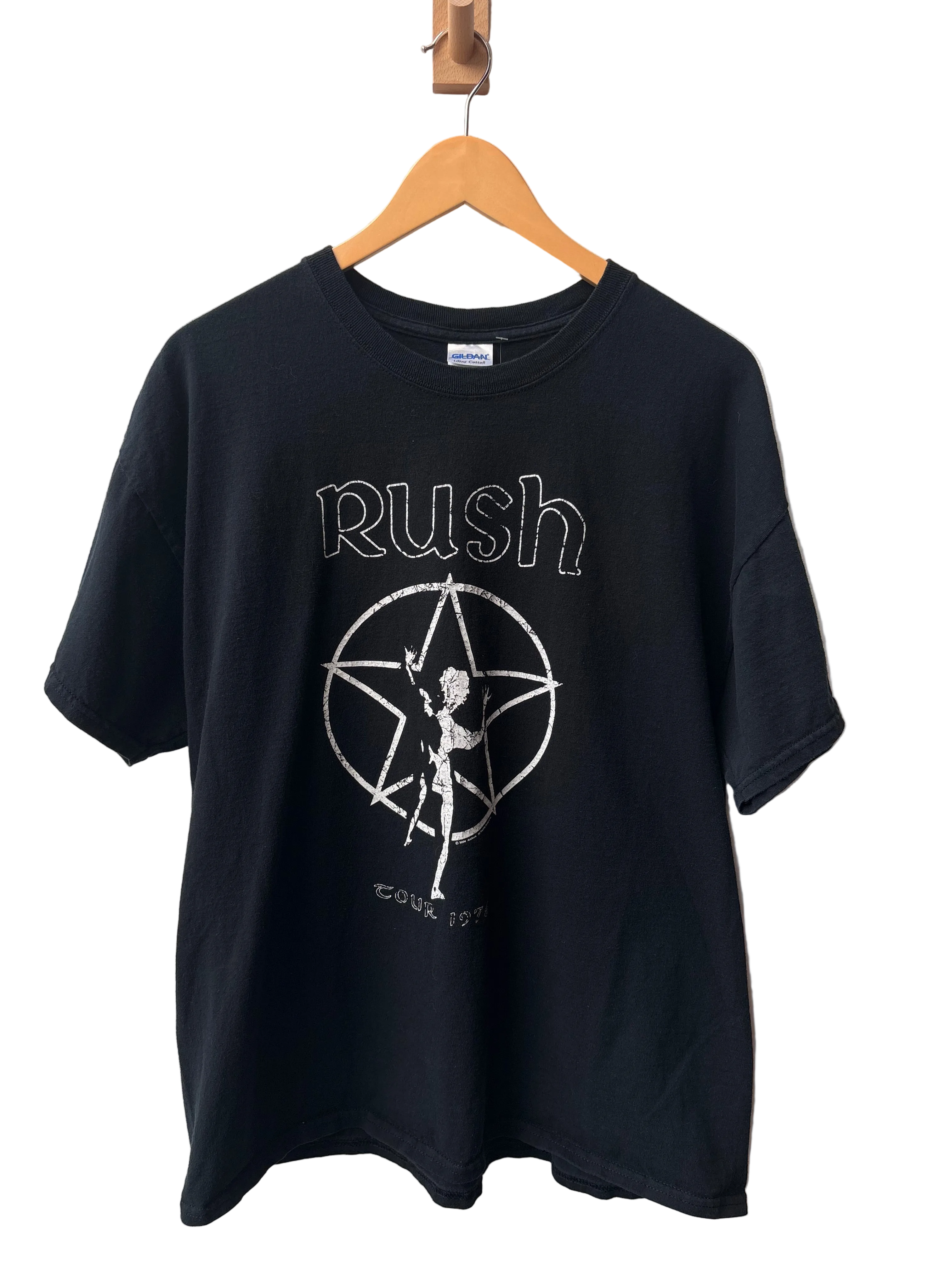 4A-106-CH Rush Black Star Tee