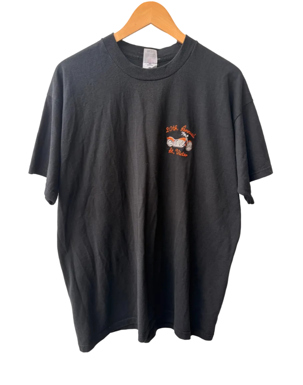 4A-103-CH 20th Annual Black Motorbike Shirt