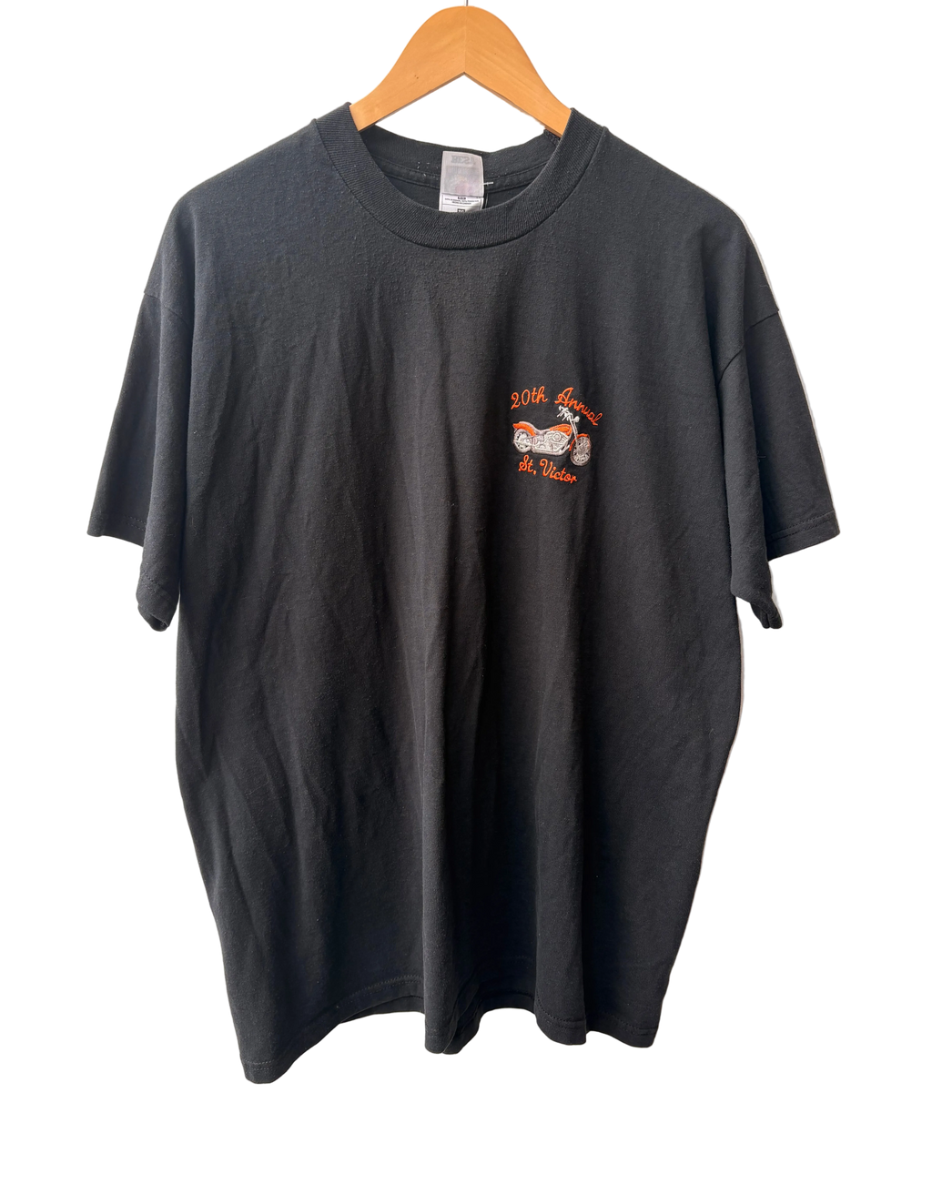 4A-103-CH 20th Annual Black Motorbike Shirt