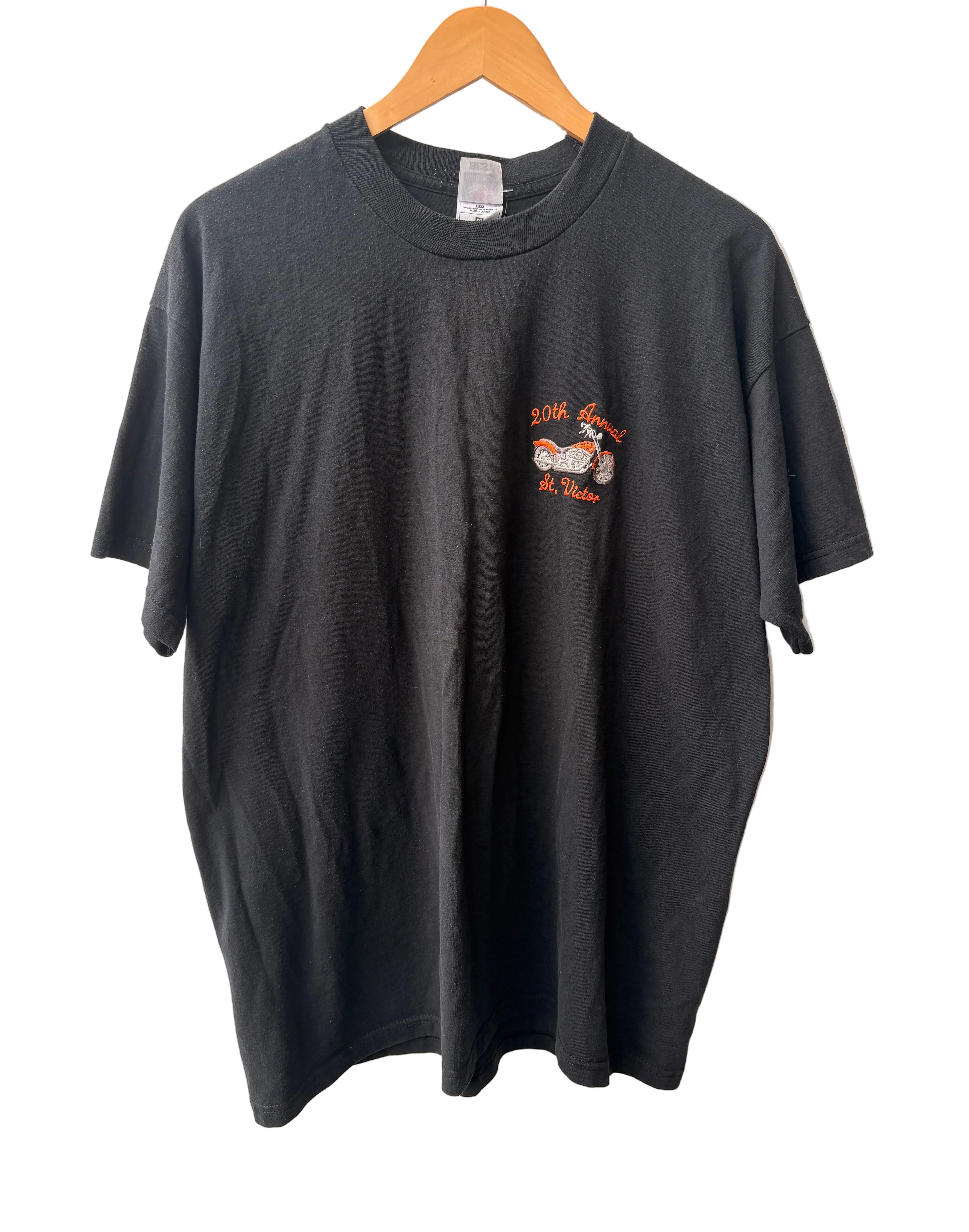 4A-103-CH 20th Annual Black Motorbike Shirt