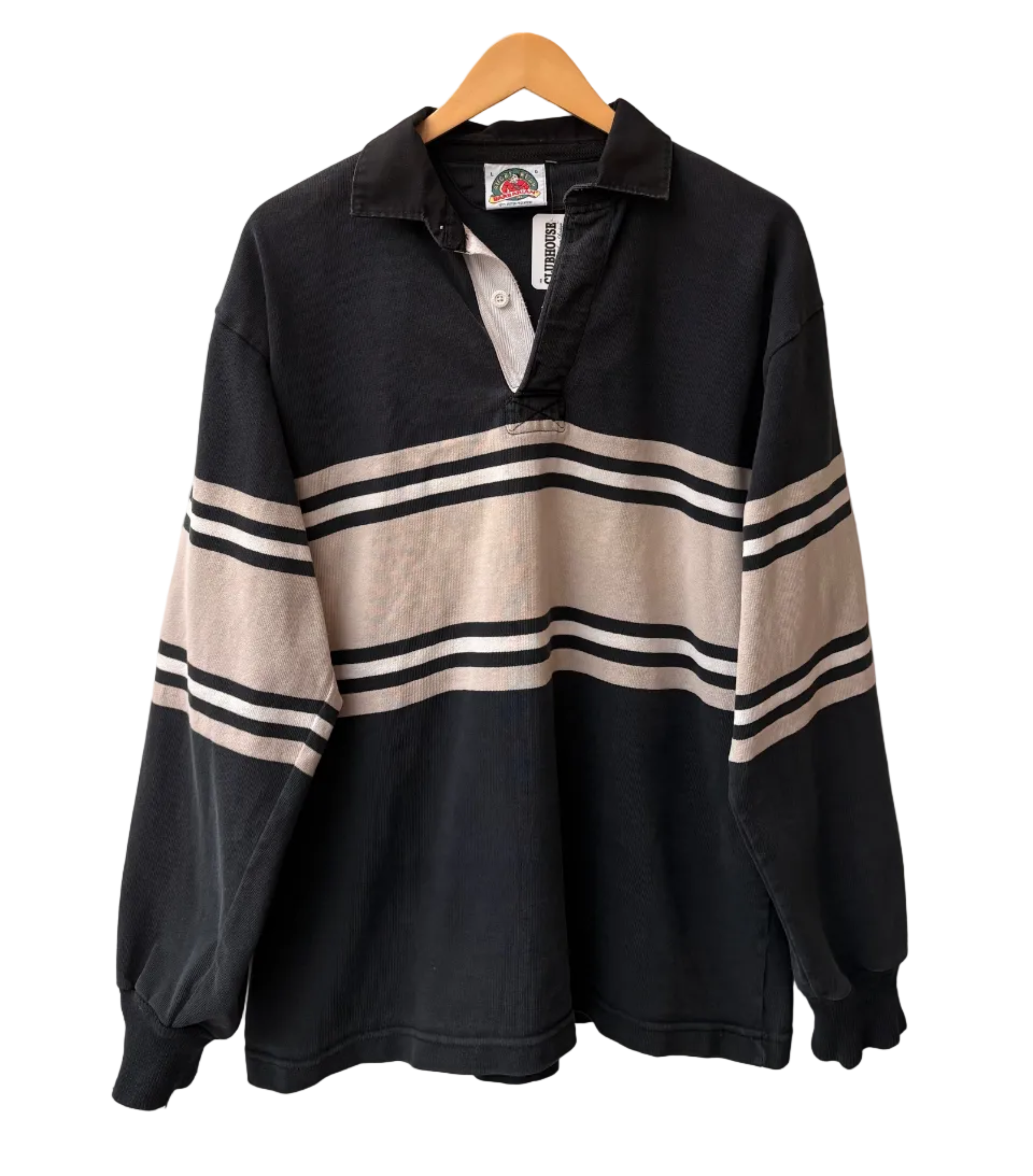 4A-108-CH Rugby Striped Longsleeve