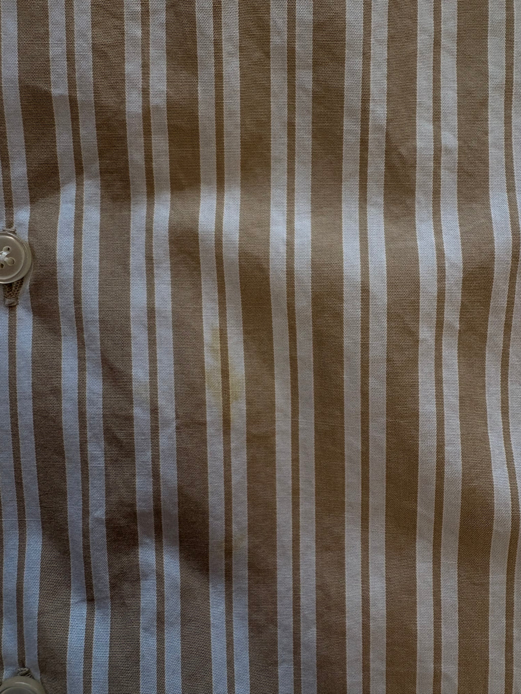 4A-159-CH Brown and White Button Up