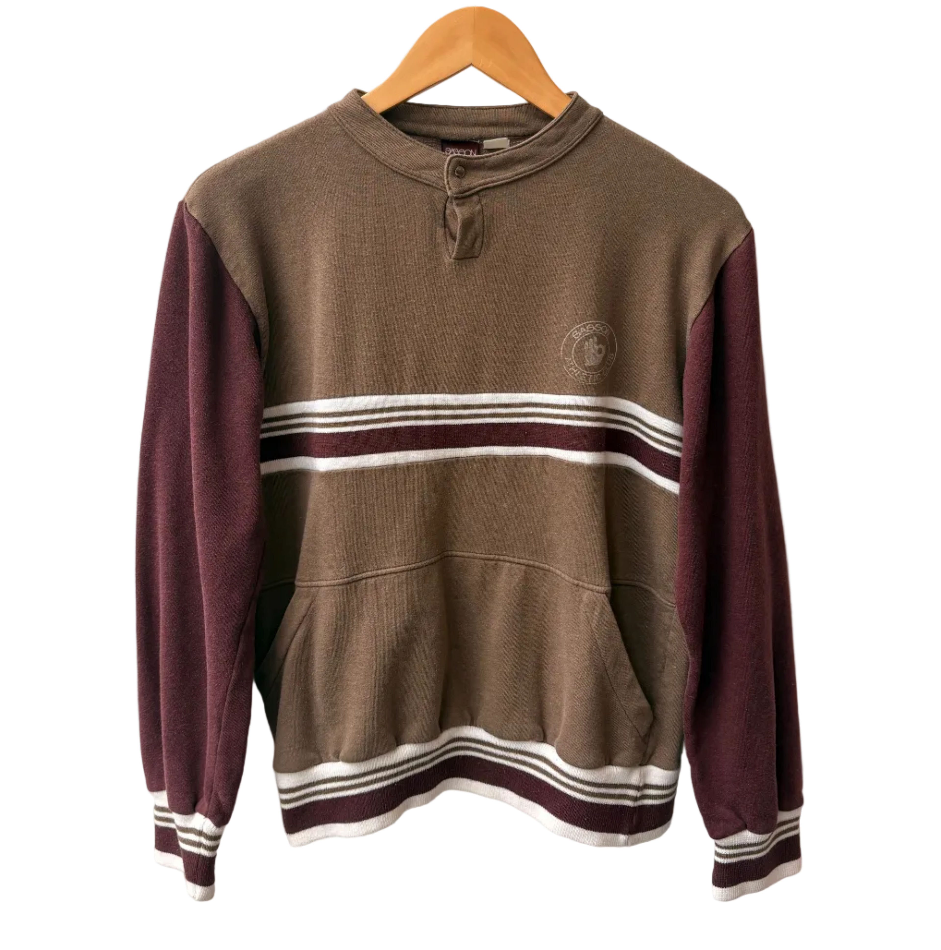 Athletic Club Marron and Brown Sweater