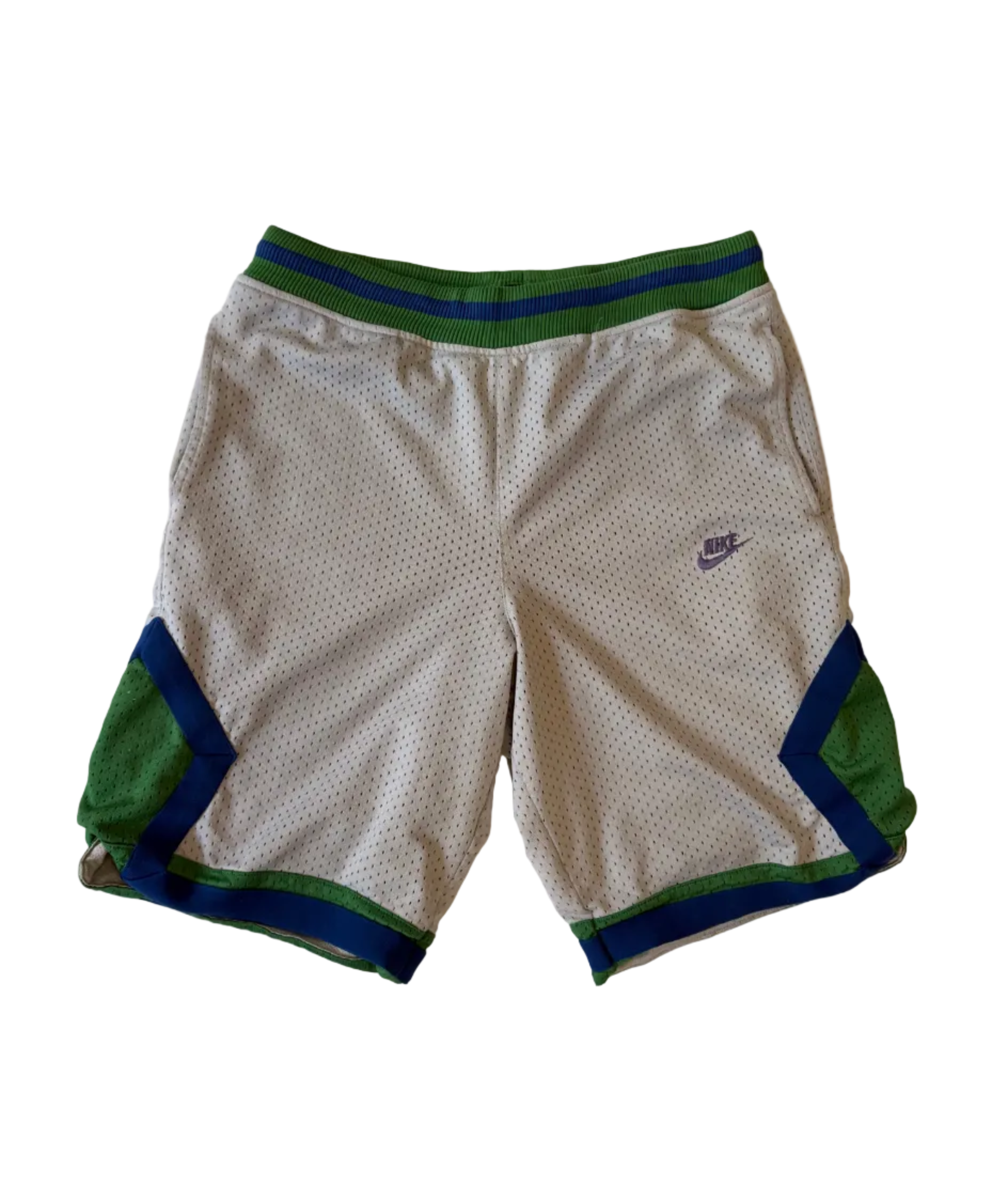 4A-179-CH Nike Green Grey Shorts