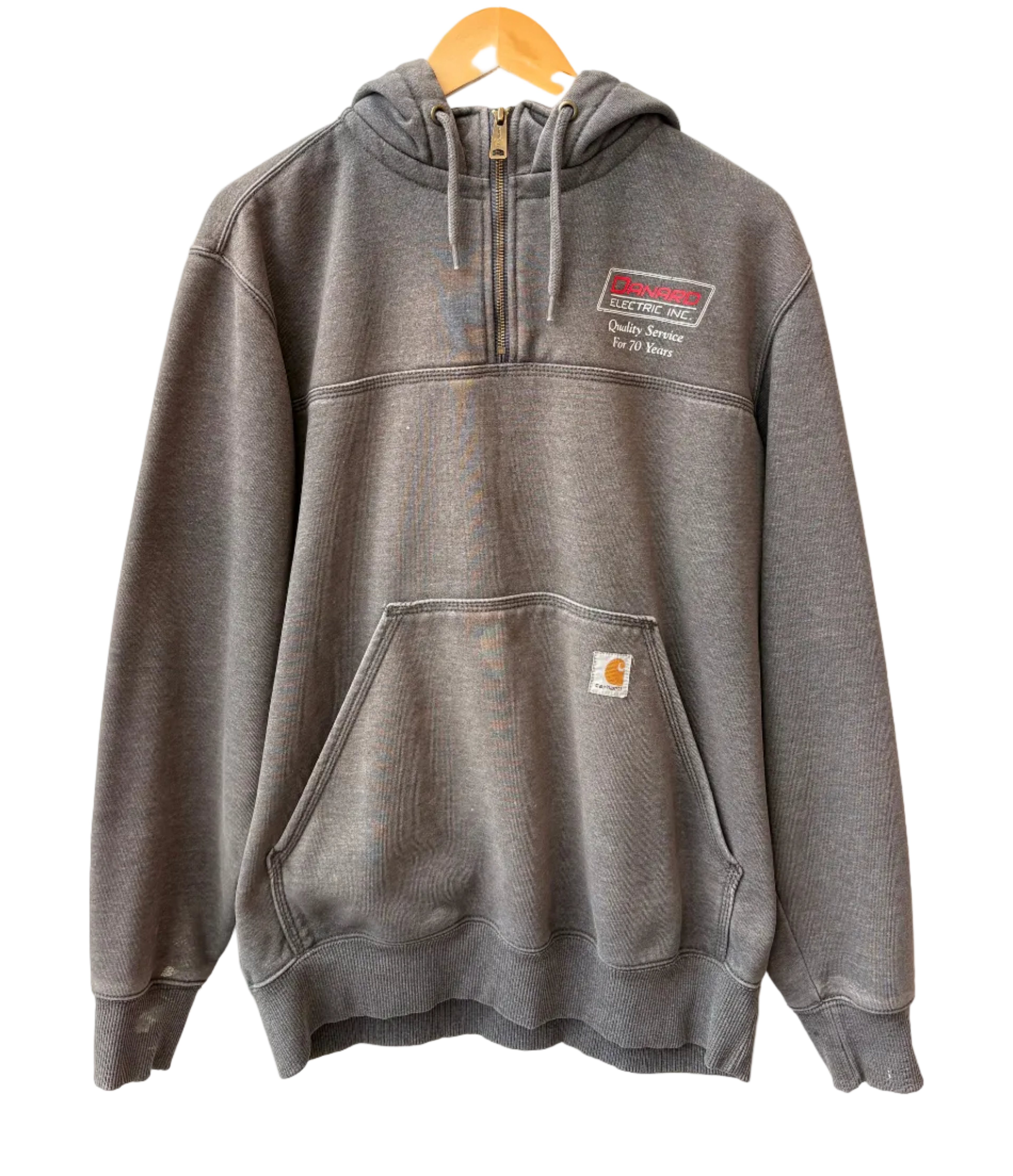 4A-138-CH Danard Grey Quarter Zip