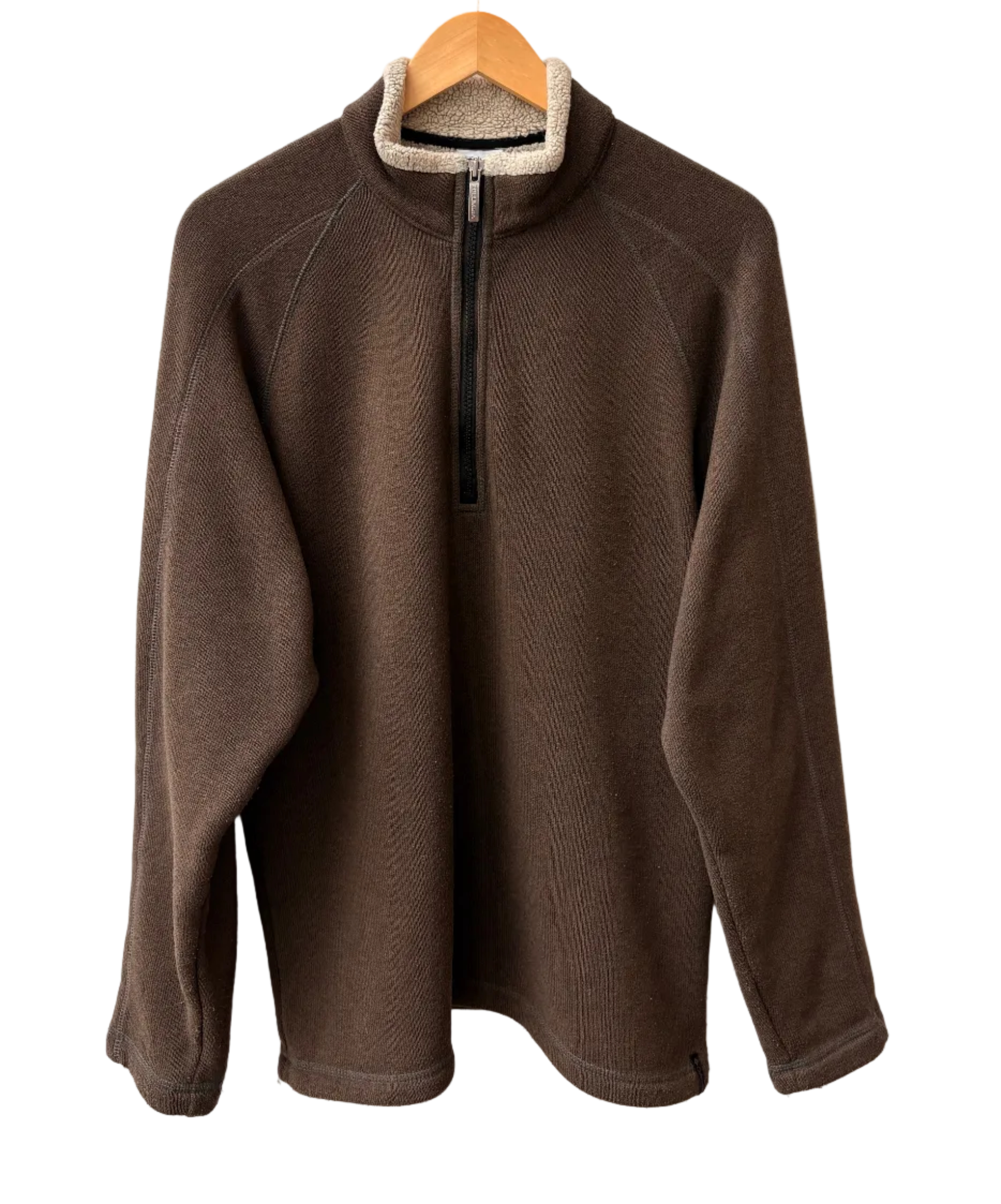 Columbia Brown Vintage Quarter Zip