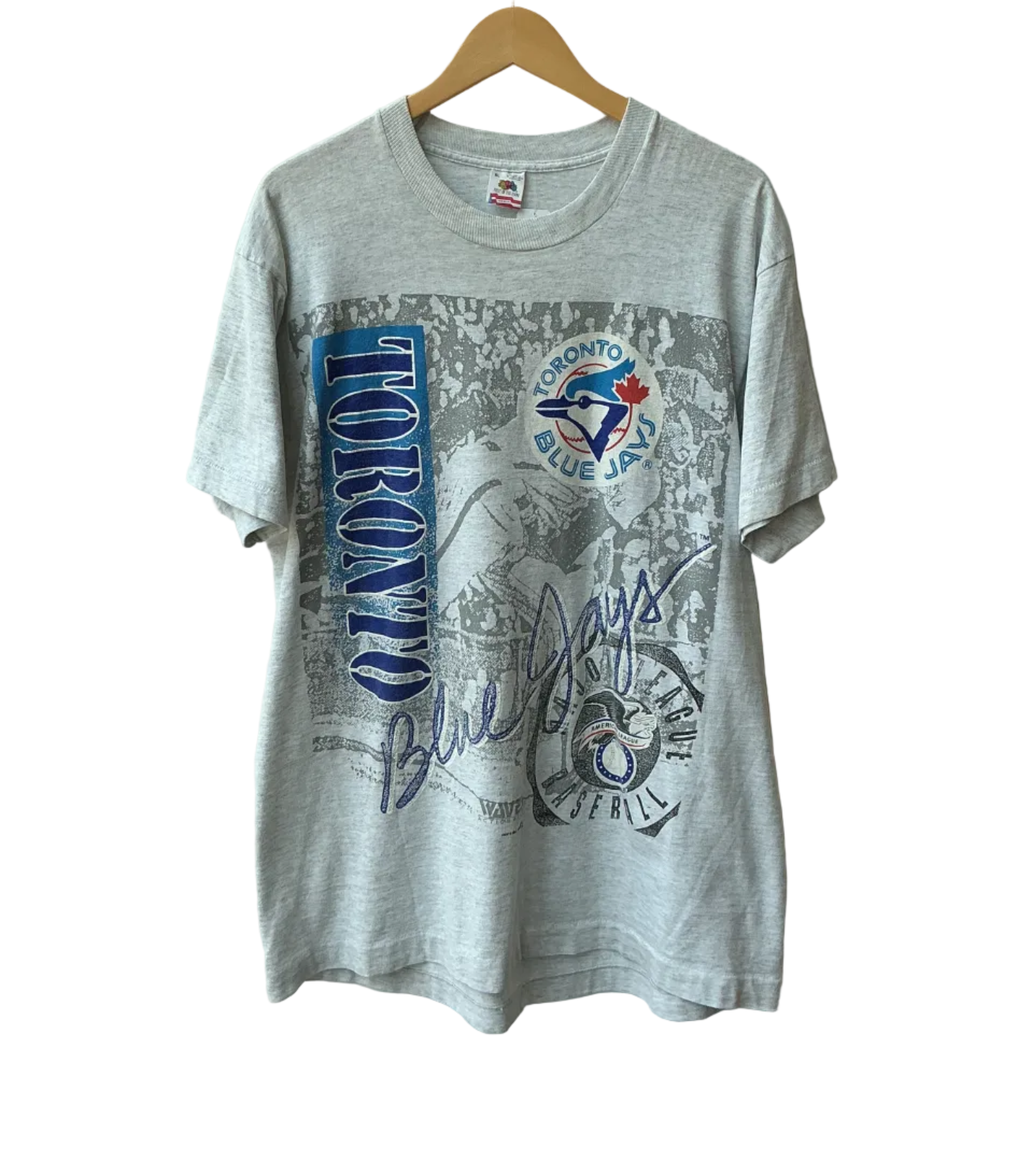 Club-196-Grey Toronto Jays tee