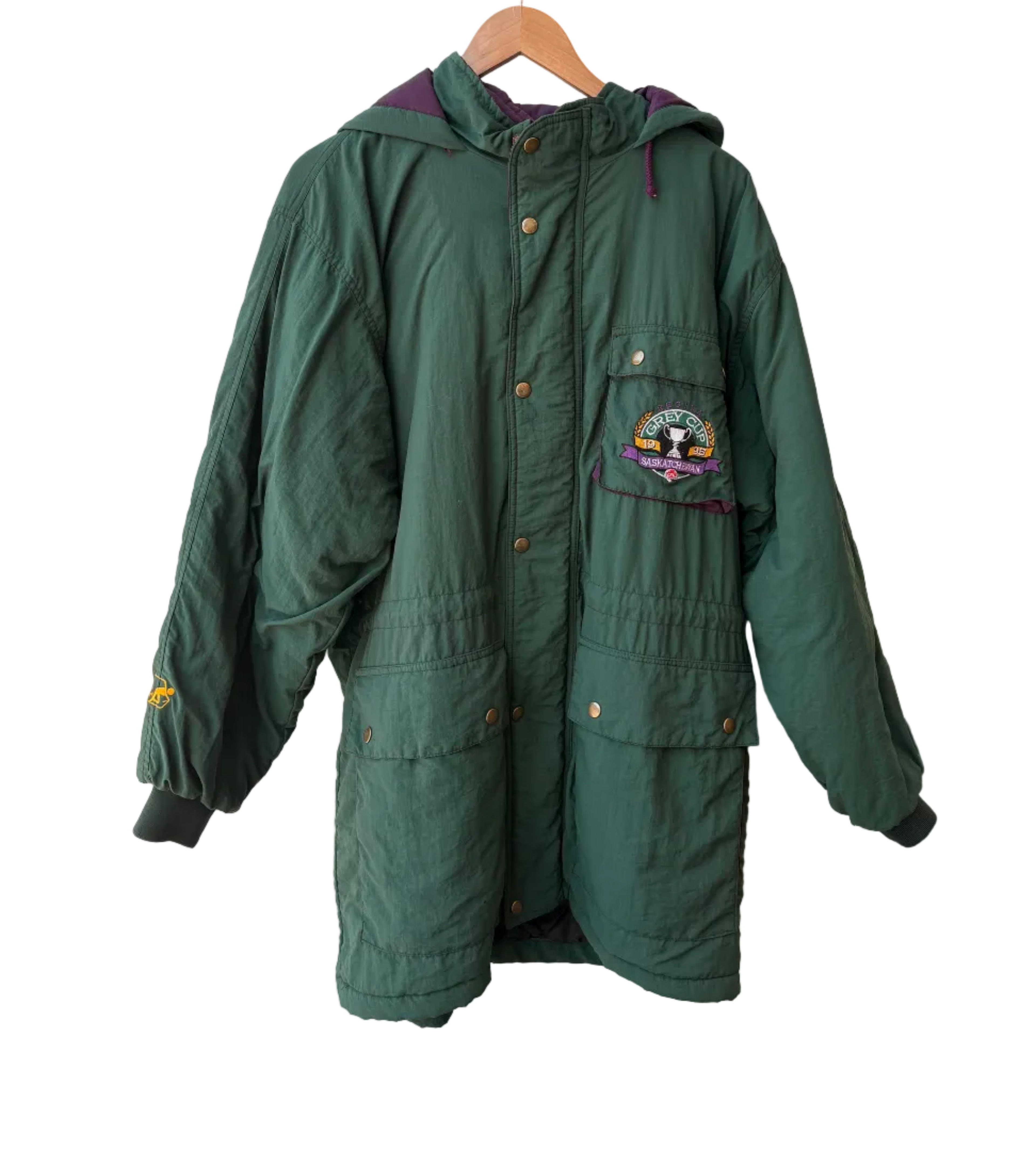 Green Grey Cup Jacket
