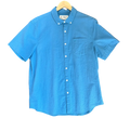 11-69-CH Blue Button Up T-shirt