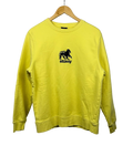 11-687-CH Stussy Lion Yellow Crew