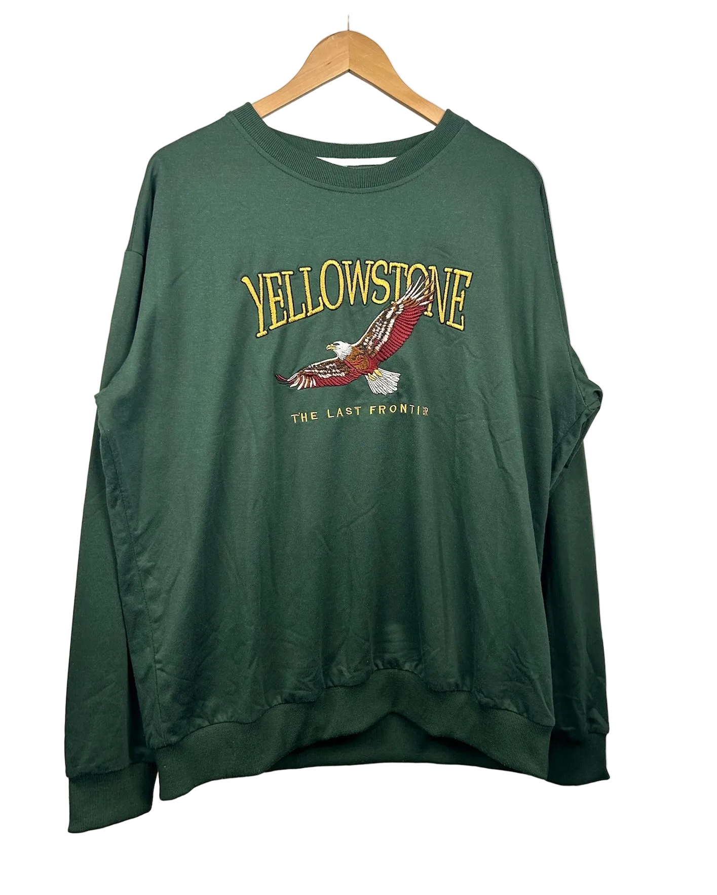 11-220-CH Yellowstone Forest Green Crew