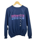 11-594-CH Navy Whistler Retro Ski Crewneck