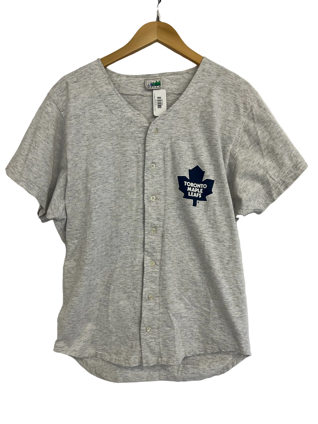 11-556-CH Heathered Grey Toronto Maple Leafs '92 Waves Jersey