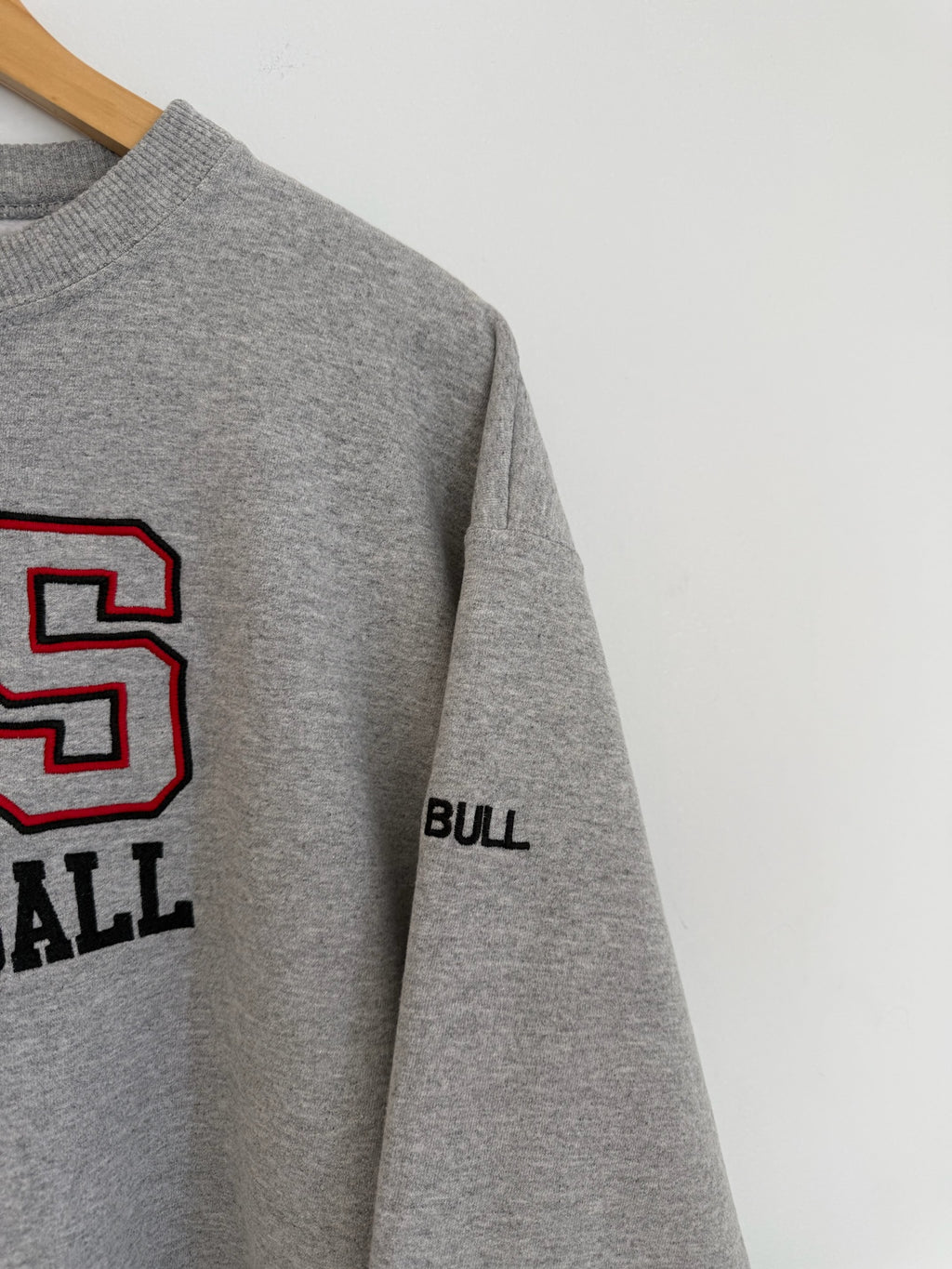 3A-40-CH Grey PSS Volleyball Crewneck