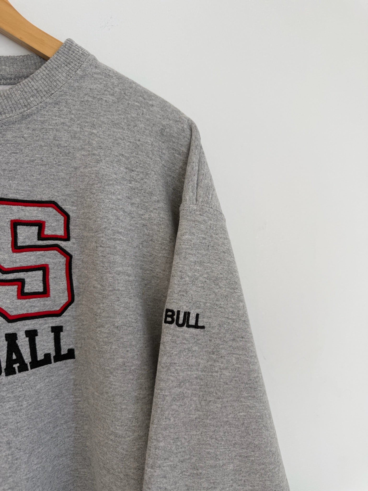 3A-40-CH Grey PSS Volleyball Crewneck