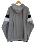 3A-41-CH Grey NBA Zip Up Hoodie