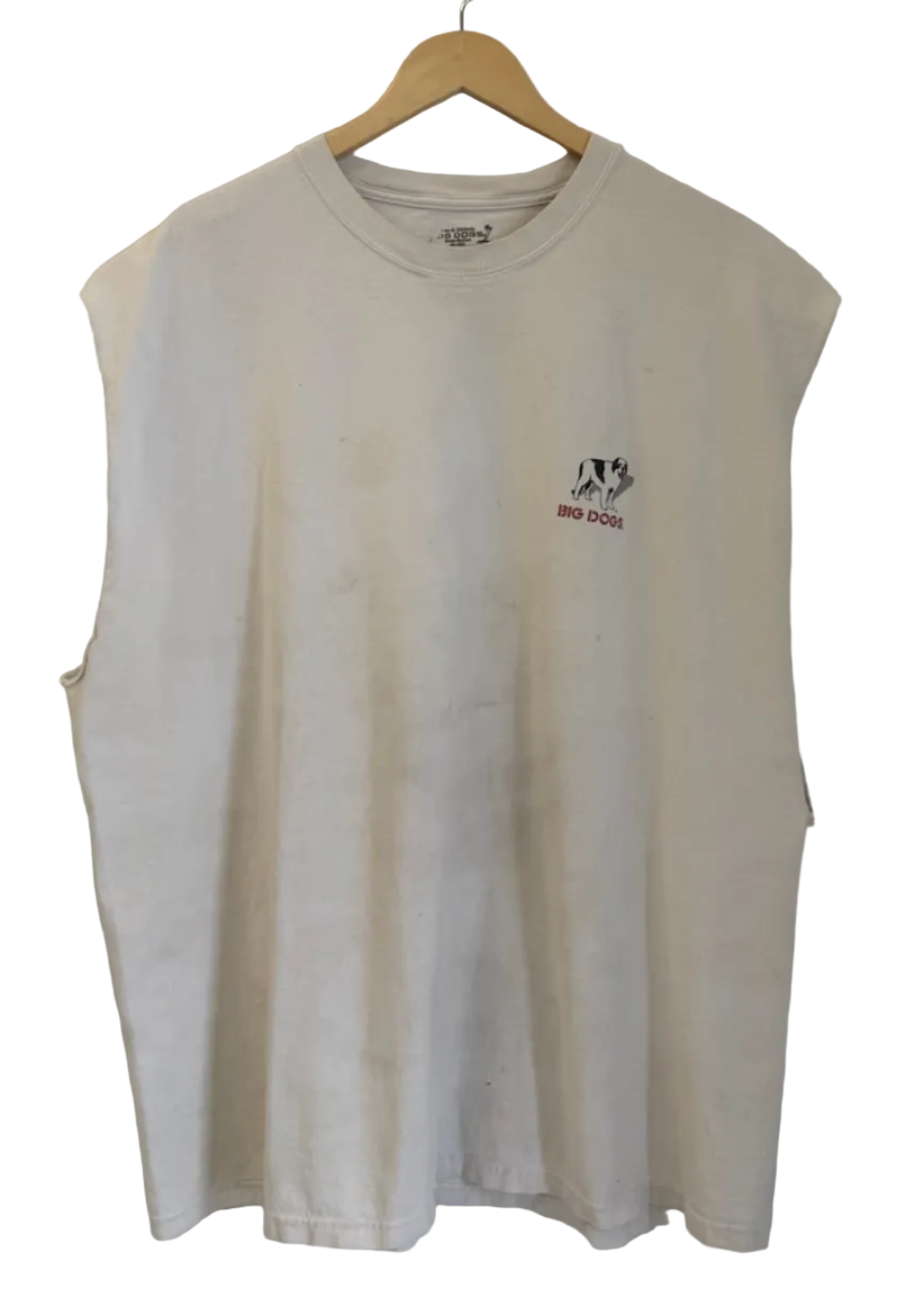 3A-42-CH White Big Dogs Cut Off Tank