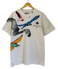 3A-46-CH White Birds Flock Tee